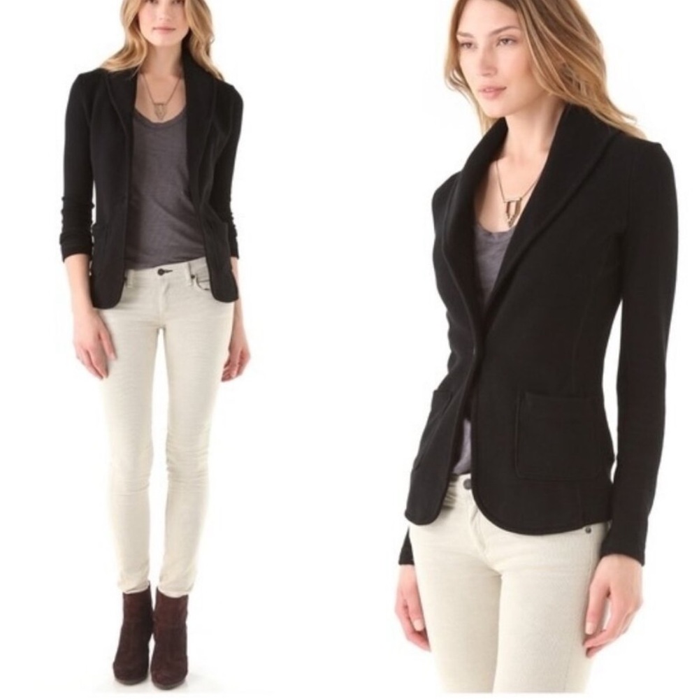 James Perse Knit cardigan blazer